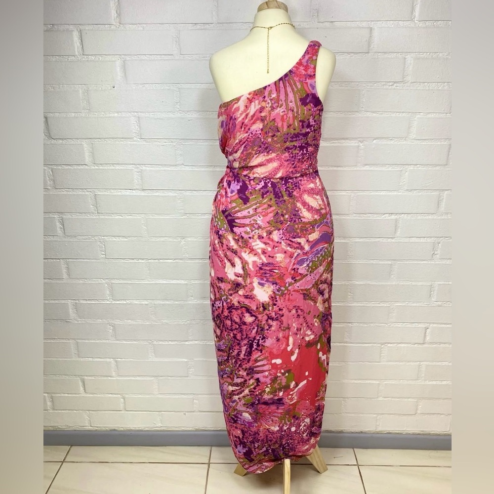 ADRIANNA PAPELL Multicolor Maxi Dress - Picture 12 of 12
